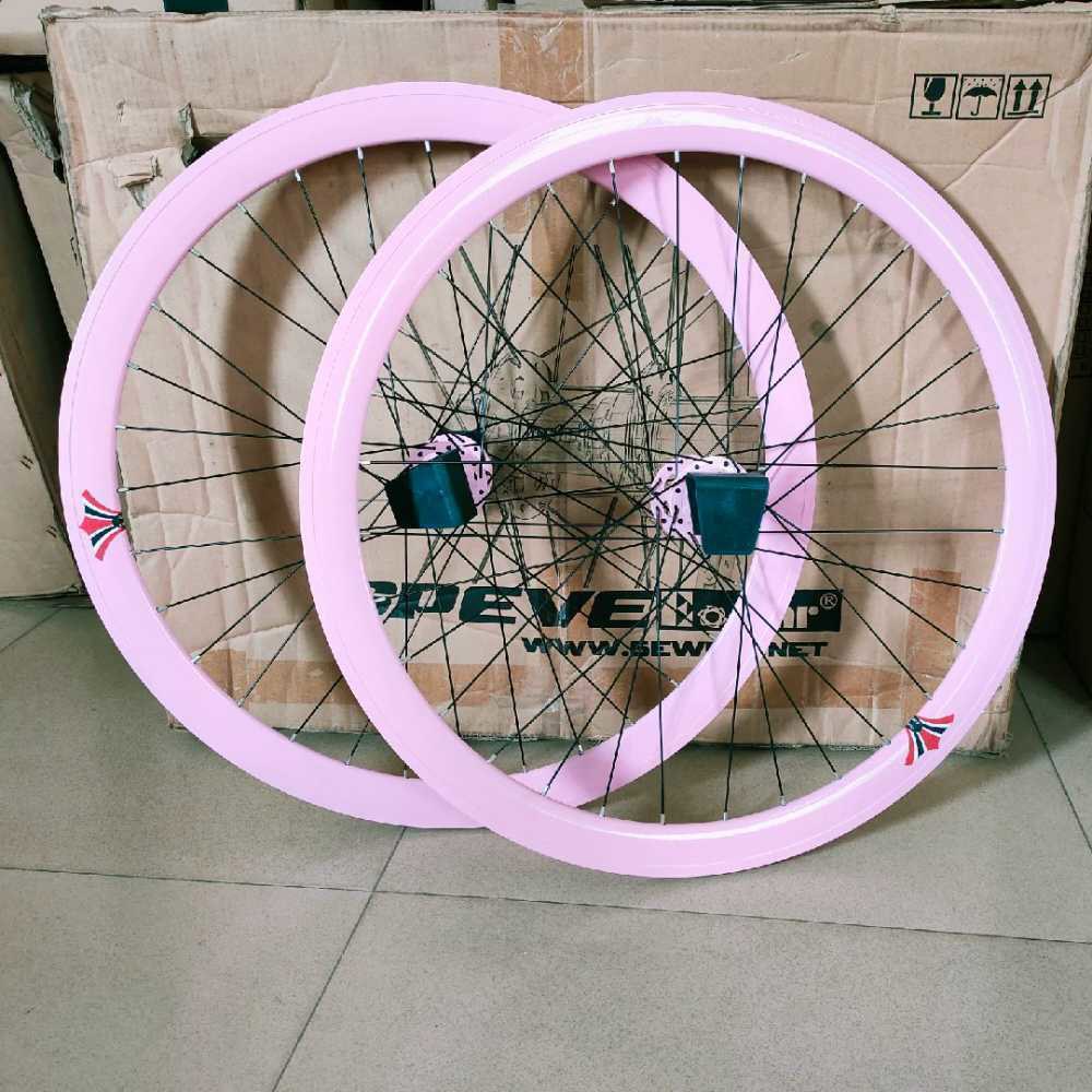 샤크팡 픽시 ALGI 레트로 디스크휠 프론트 싱글 세트 40MM 700CC 허브 앞바퀴 55,400원