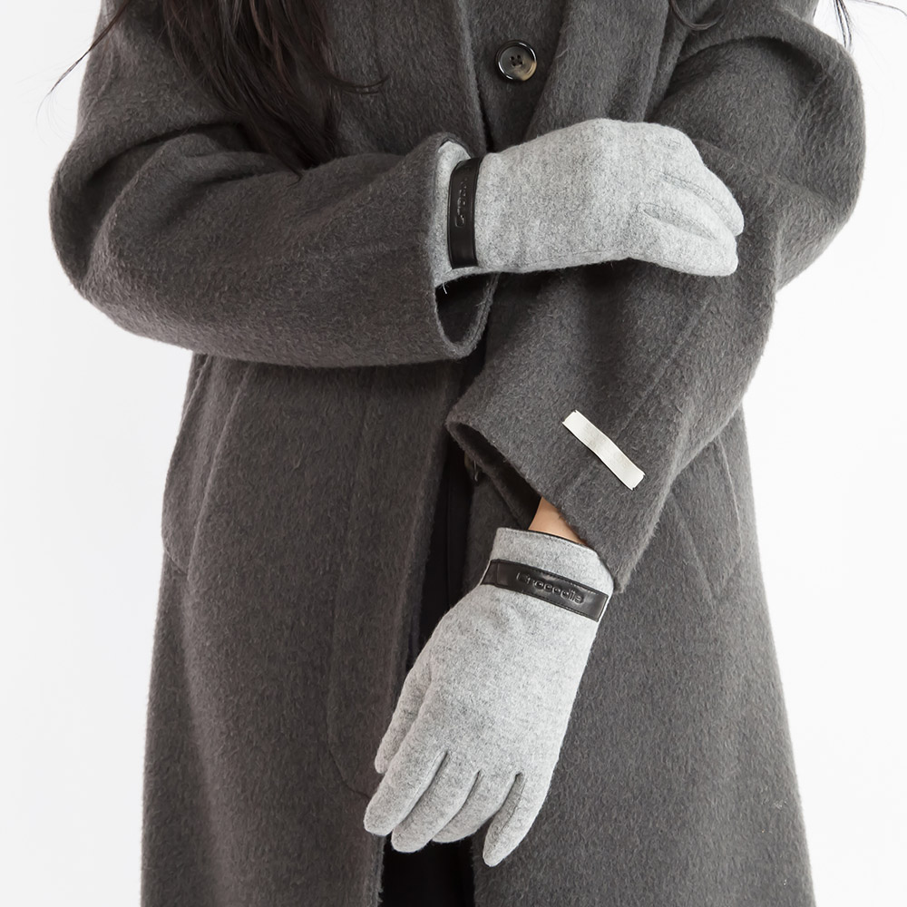 크로커다일 여성용 가죽띠 로고 스마트터치 모장갑 25,450원