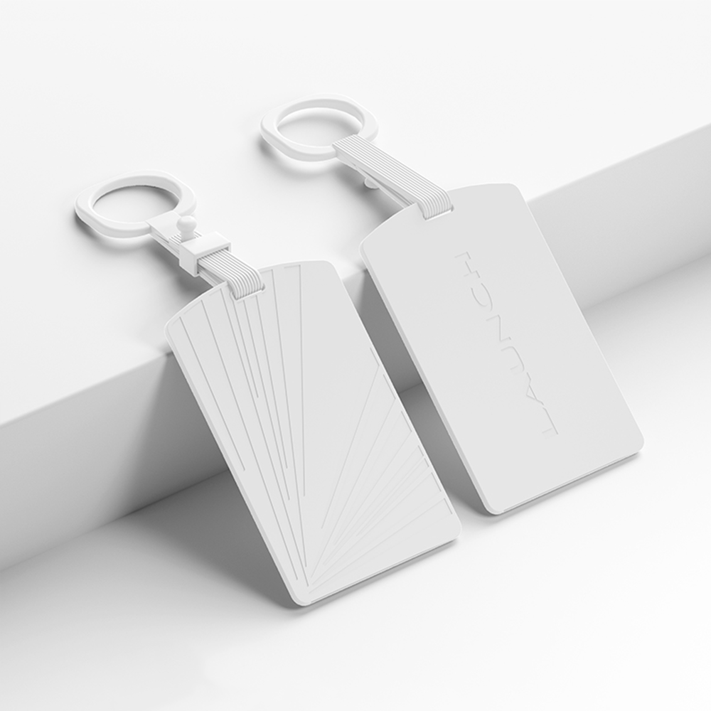 [Vihimai] 테슬라 전용 실리콘 스마트 카드키 케이스 카드지갑 악세사리(모델Y 주니퍼/ 모델3 하이랜드 등 모든 테슬라 차량 호환), VHM-KPST, 흰색 12,800원