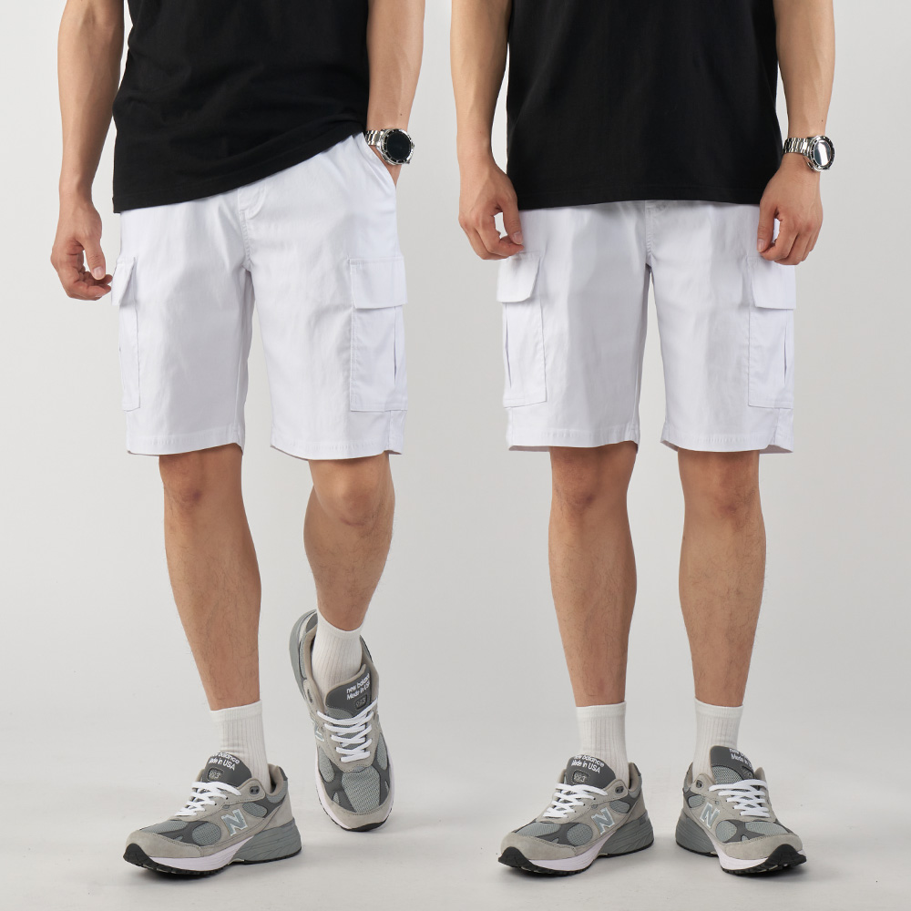 팀스핏 빅사이즈 여름 스판 밴딩 쿨 카고 반바지 19,800원