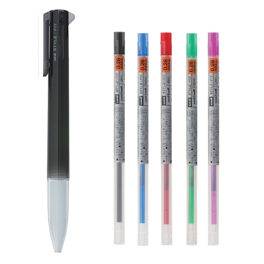 유니 스타일핏 5C 홀더 + 0.28 리필심 5색 10,800원