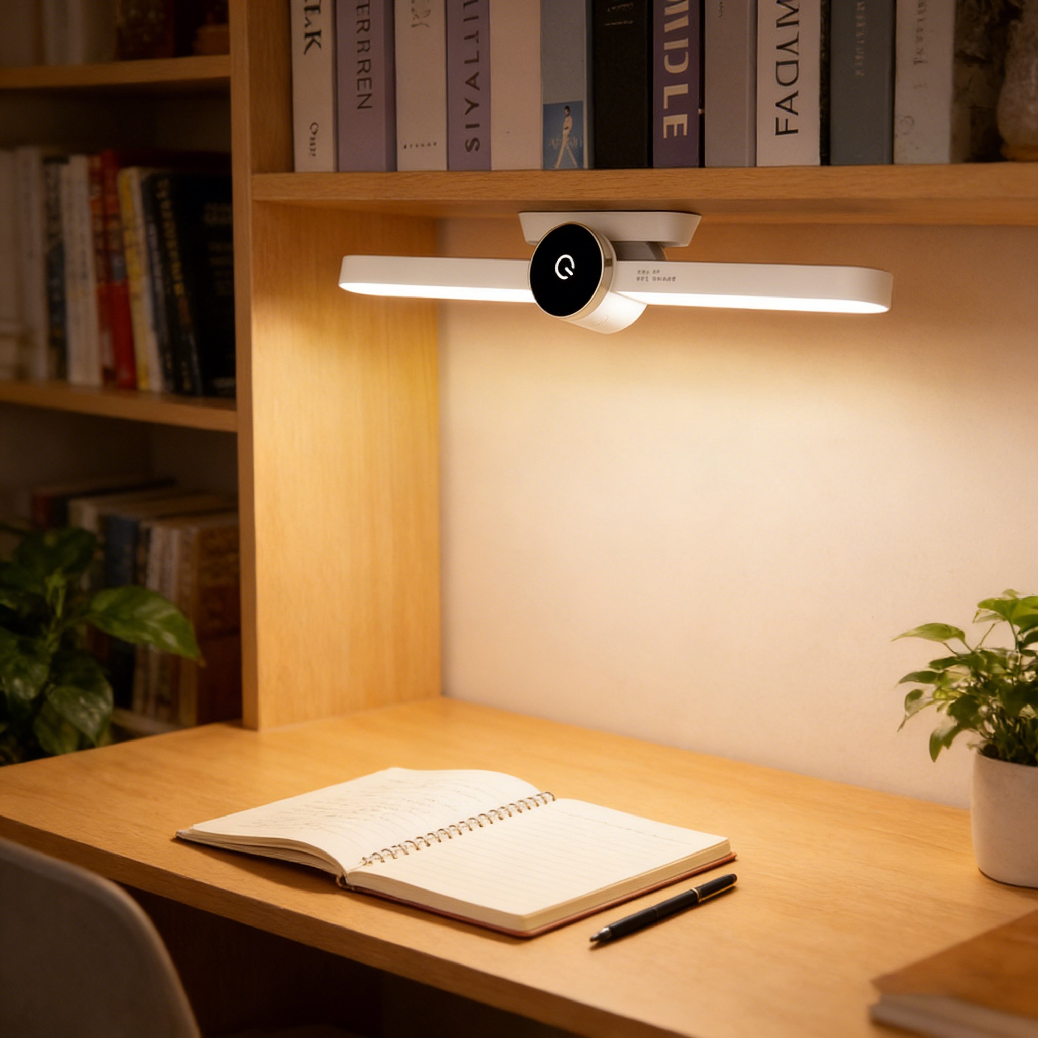 호밍사이 LED 스탠드 밝기조절 학습용 블루라이트 자석 흡착 무드등 책상 조명 독서등 9,900원