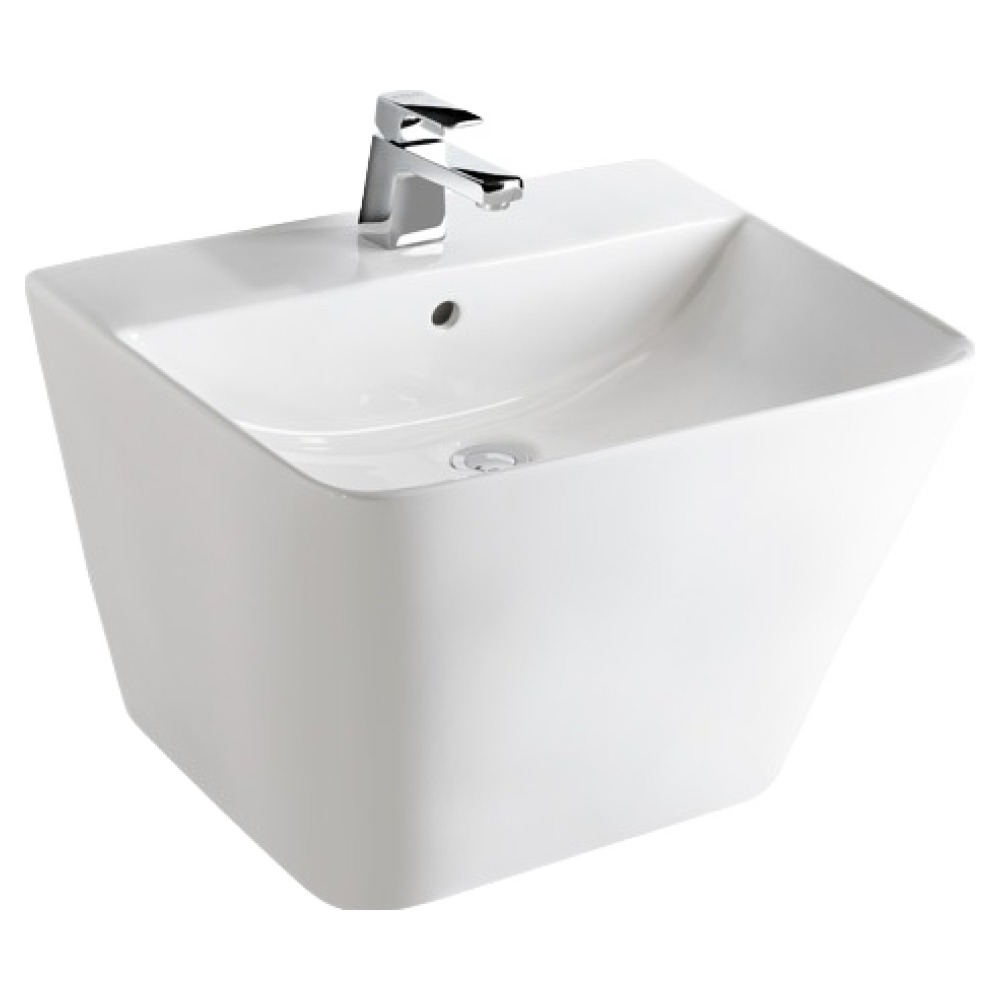 한샘바스 반다리 일체형 욕실 세면기 수전 미포함 PB-191H 방문설치, 화이트 260,000원