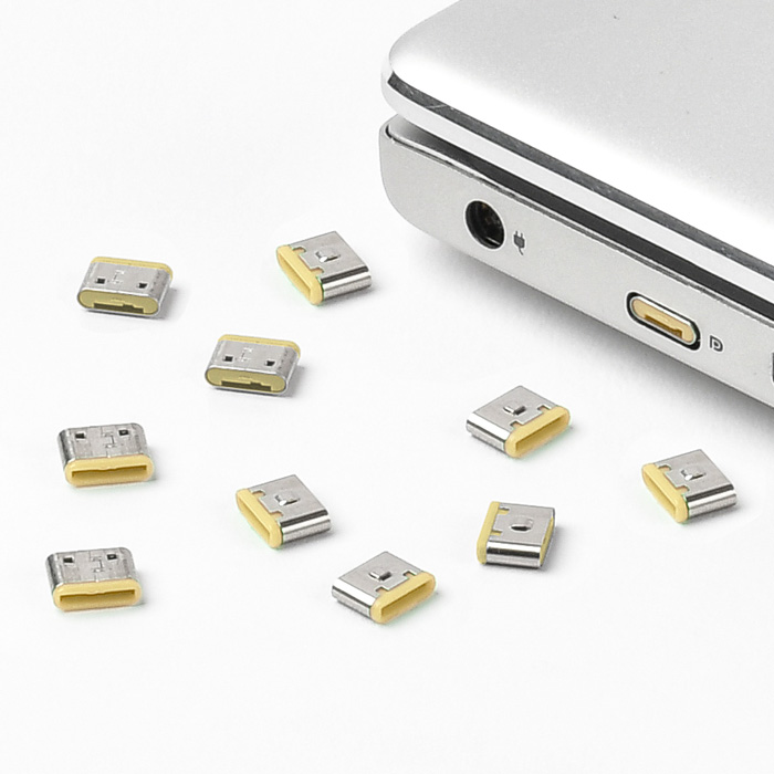 스마트키퍼 유일 국내 제조 USB-C 포트락 10P 포트 잠금 장치 보안 차단 사무실 공공기관 시스템 물리 보안, 상세내용표시, 1개 29,000원