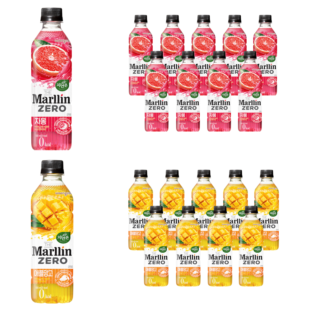 자연은 더말린 자몽 애플망고 2종 혼합 10개씩 16,070원