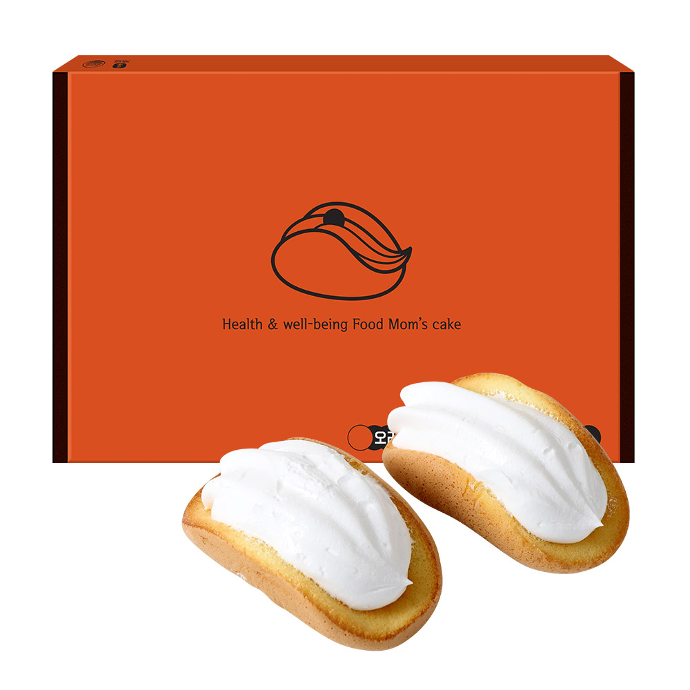 청주오믈렛 오리지널 달콤한 크림 듬뿍 명물 수제 디저트 맘스케이크 크림빵, 12개, 18g 18,900원