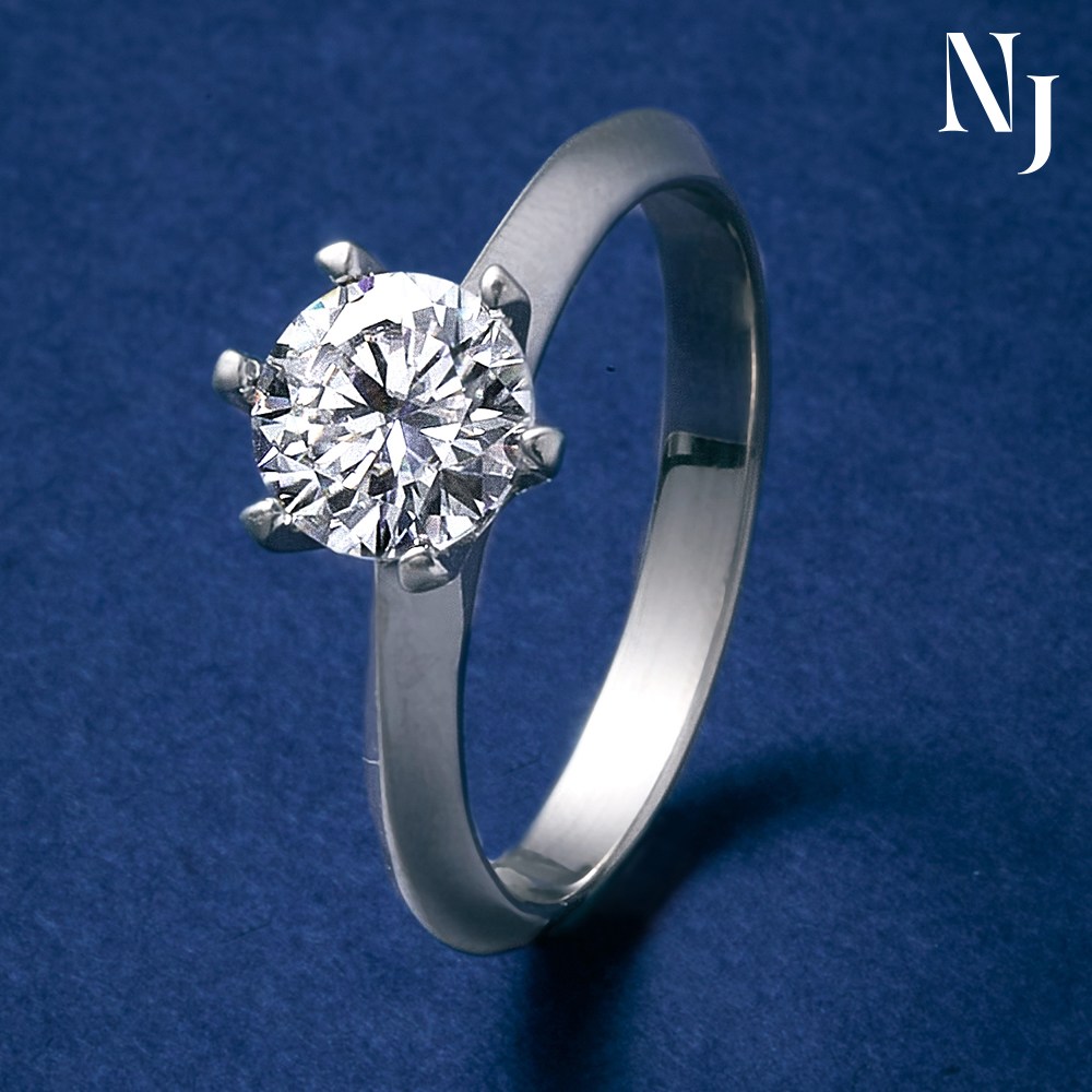 [ 국내제작 / 엑설런트컷팅 / GRA 인증서 ] 모이사나이트 1~3캐럿 랩다이아 베이직 반지 129,000원