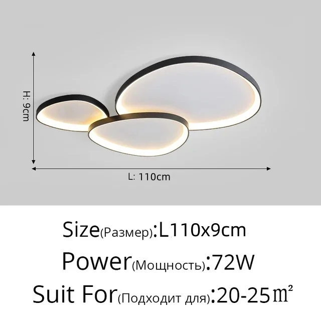 호환 북유럽 구름 LED 천장 조명 거실 식당 연구 침실 홈 장식 디자이너 사랑스러운 램프 실내 광택 조명기 344,300원