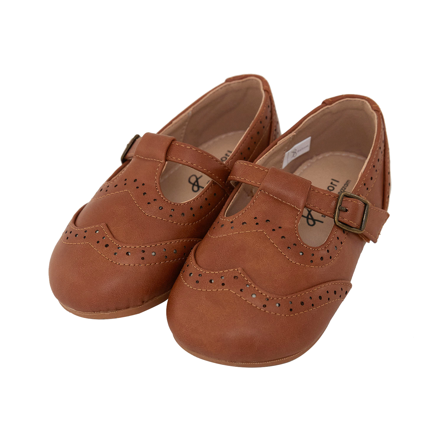 발소리 베이비쨈 아동용 아일렛홀 포인트 버클 로퍼 단화 31,140원