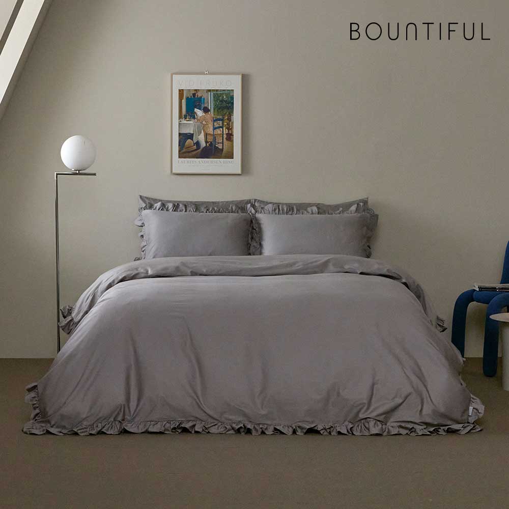 바운티풀 특급호텔침구 60수 면100% 이불커버 프릴 킹 6컬러 63,810원