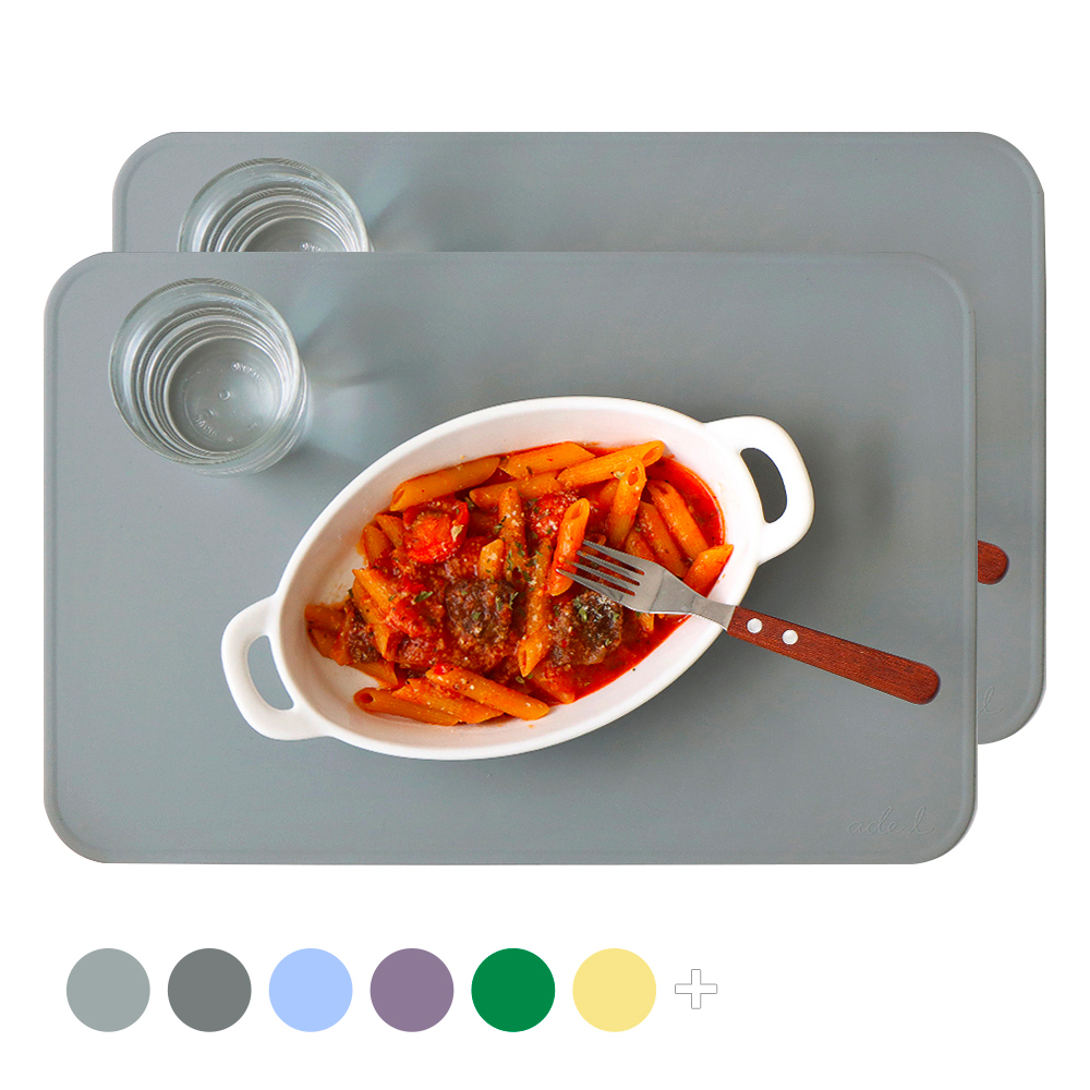 에이드엘 슬림 오브롱 실리콘 테이블매트 2p 15,800원