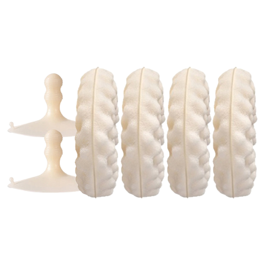 거품왕 설거지 원형 수세미 4p + 흡착 홀더2P 세트 4,890원