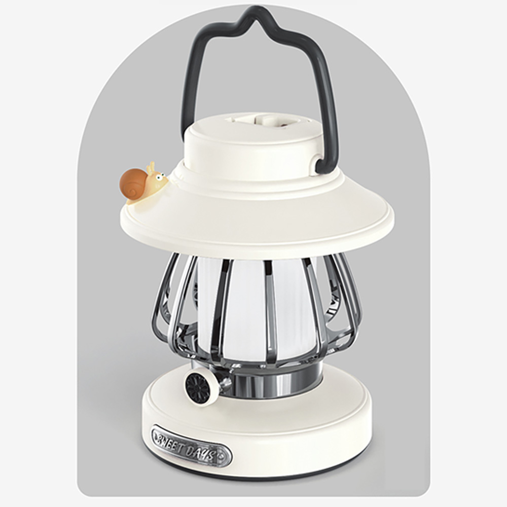 21세기트랜드 달팽 KC인증 대용량 배터리 C타입 충전식 밝기 조절 랜턴 11,900원