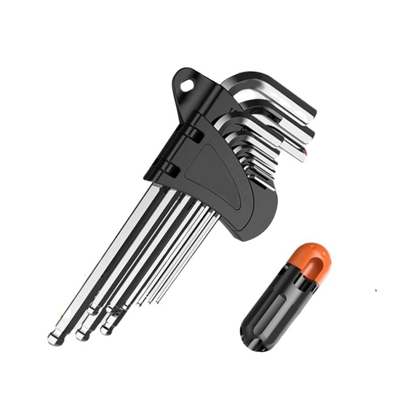 tinduo 고강도 합금강 육각 볼렌치 육각렌치 보조 핸들 증정 9종 세트 7,900원