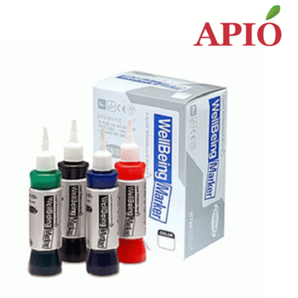 아피오 웰빙마카 화이트보드 리필잉크(1box)6개입 잉크 25,000원