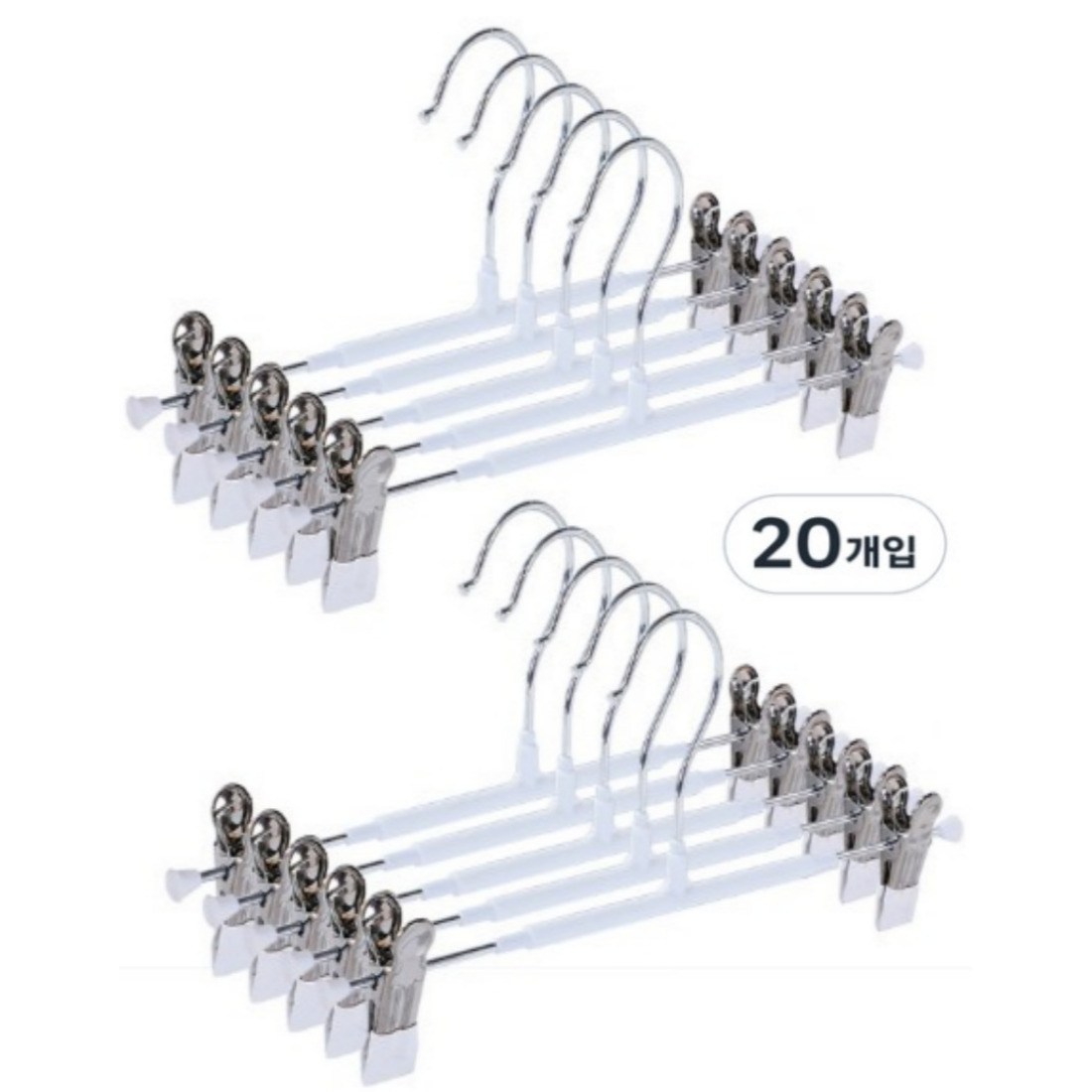 MACHIO 프리미엄 스테인리스 나노코팅 논슬립 다용도 바지 치마 걸이 15,900원