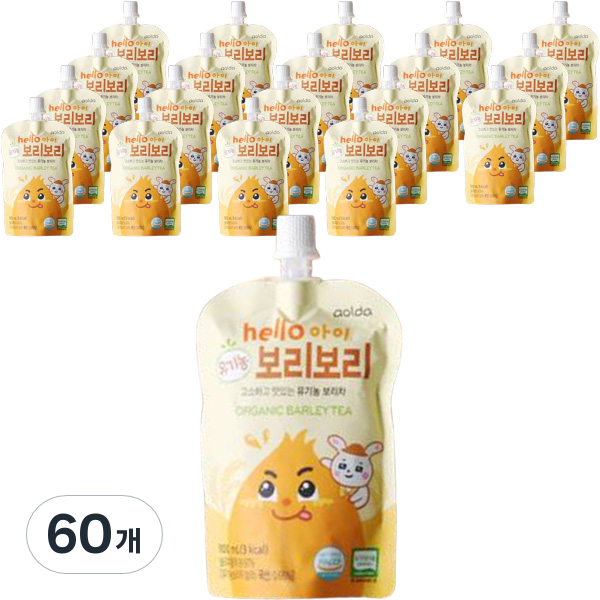 아올다 hello 아이 유기농 보리보리 보리차 57,600원