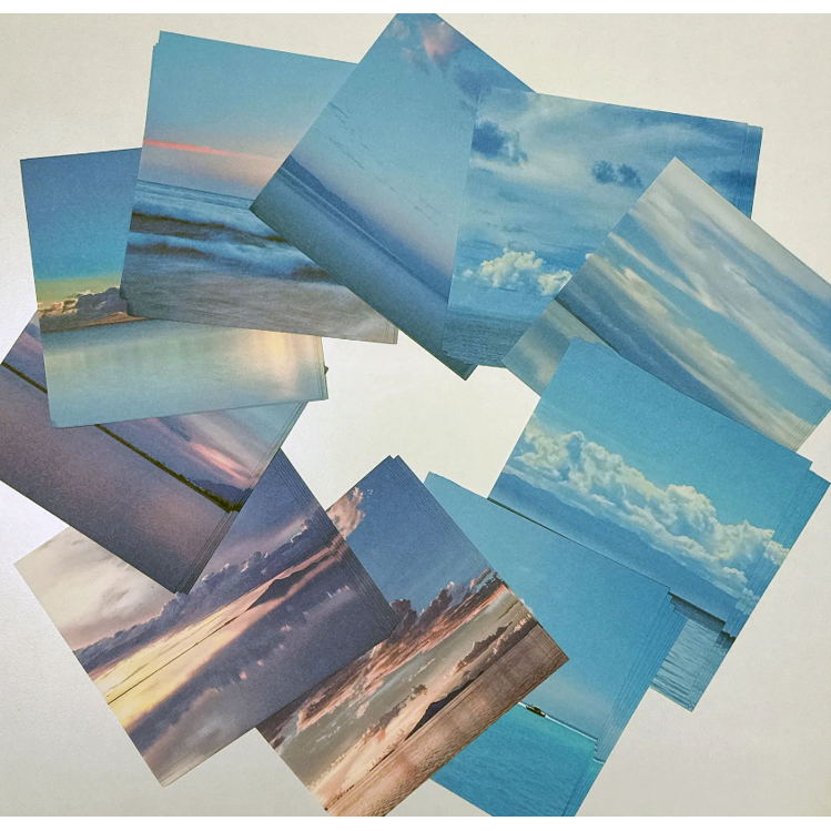 툴바이트 대용량 하늘과 바다 사진 색종이 13,000원