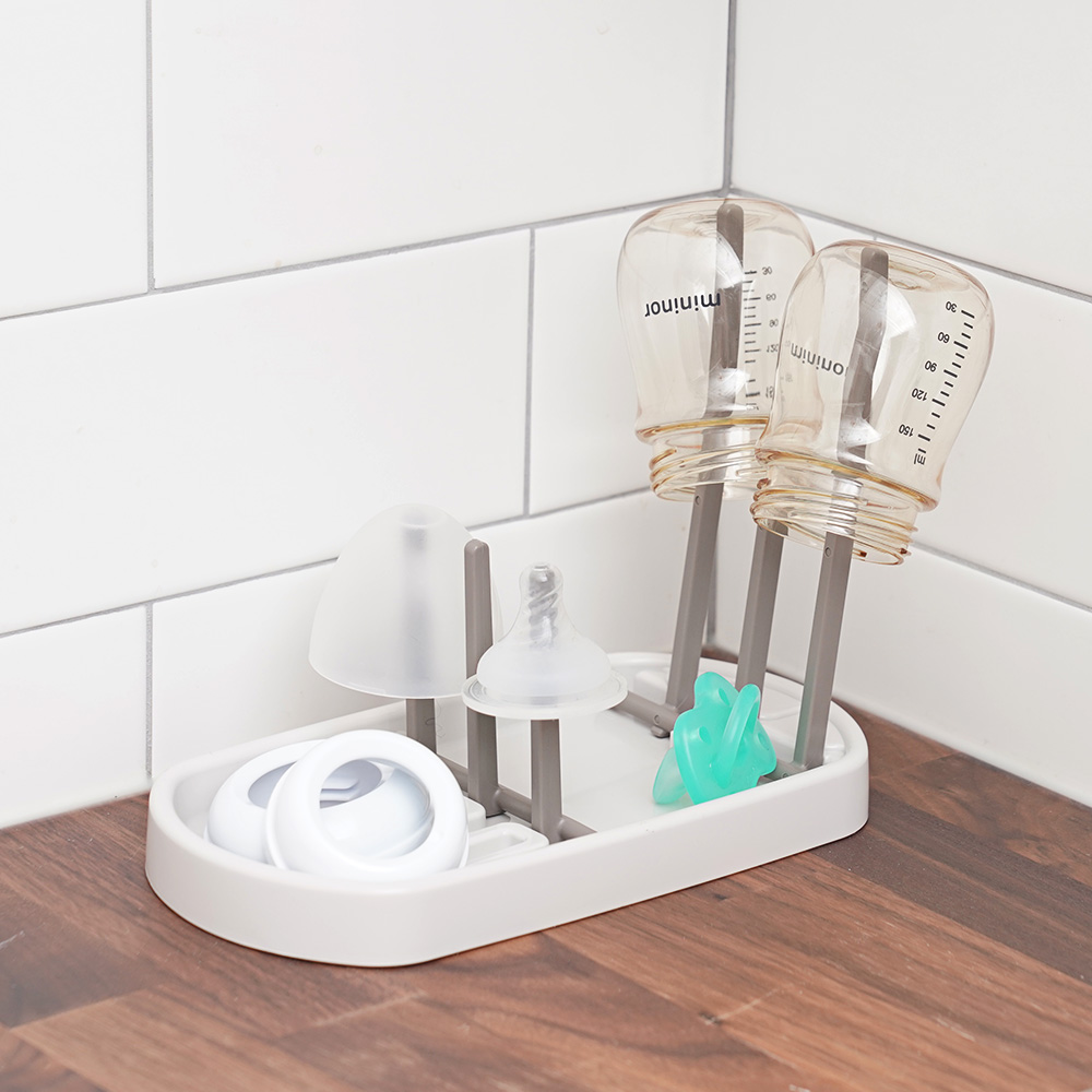 뉴코코맘 스탠다드/프리미엄/하이엔드 뚜껑 식기건조대 이유식기 보관 물빠짐 먼지방지 젖병건조대 10,900원