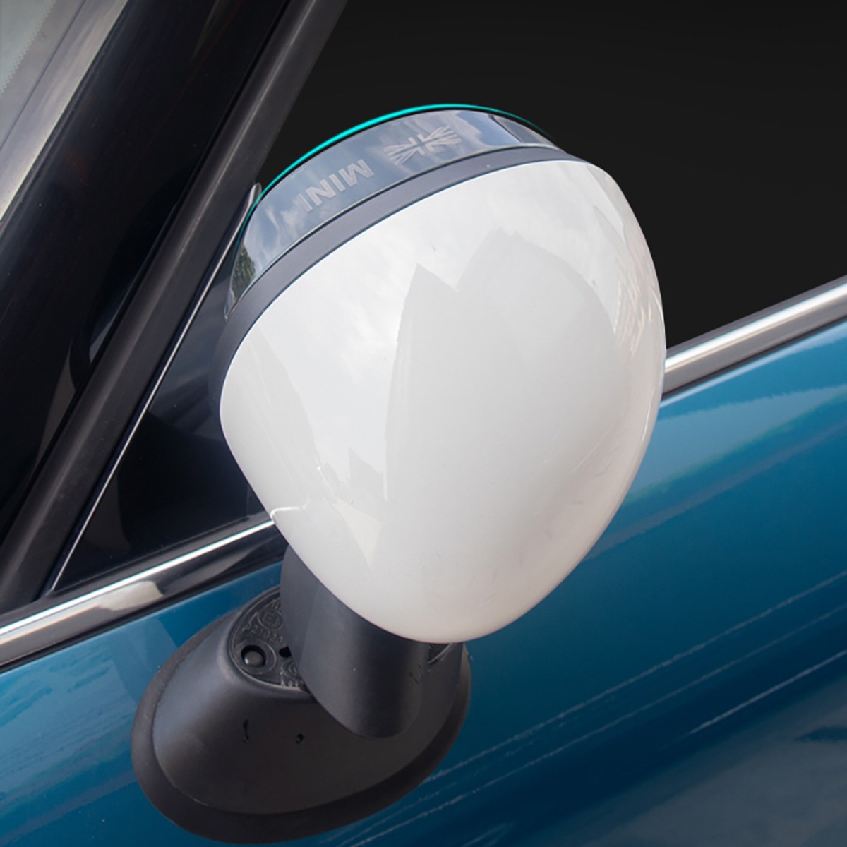 [도우팩토리]미니쿠퍼 사이드미러 빗물 방지 커버, 레인가드, 미니전용, 1개 9,000원