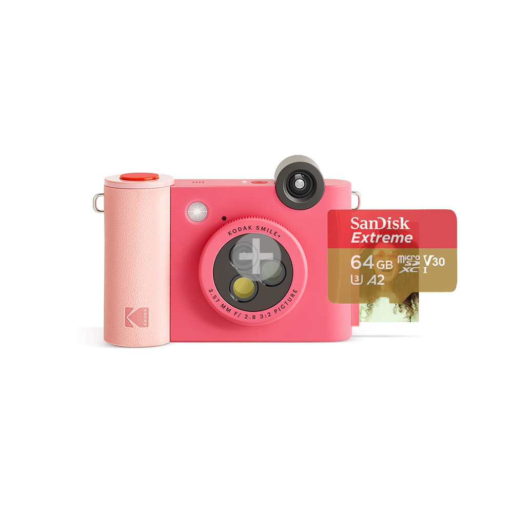 코닥 스마일플러스 디지털 즉석 카메라 모바일 포토 프린터 퓨시아 (micro SD 64GB) 260,000원