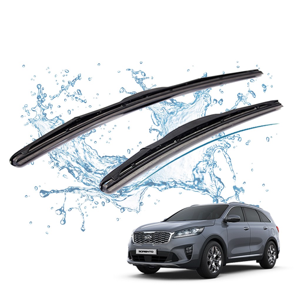 더뉴쏘렌토와이퍼 하이브리드 순정형 1세트 발수코팅 윈도우브러쉬 650mm 400mm 12,500원