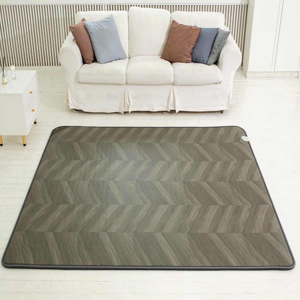 한일의료기 뉴헤링본 두툼한 17mm두께 전자파없는 전기장판 전기매트 288,900원