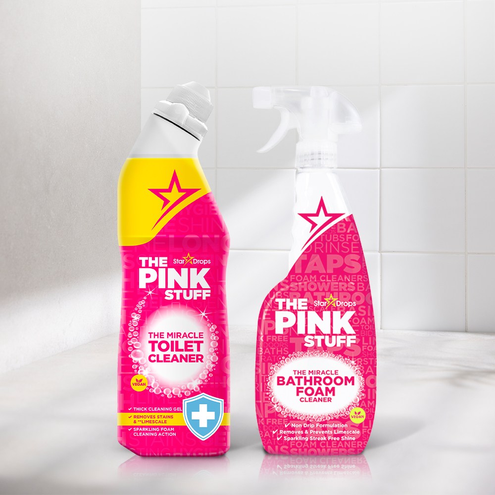 [핑크스터프] 욕실2종 변기세정제+배스룸폼클리너, 1개 27,600원