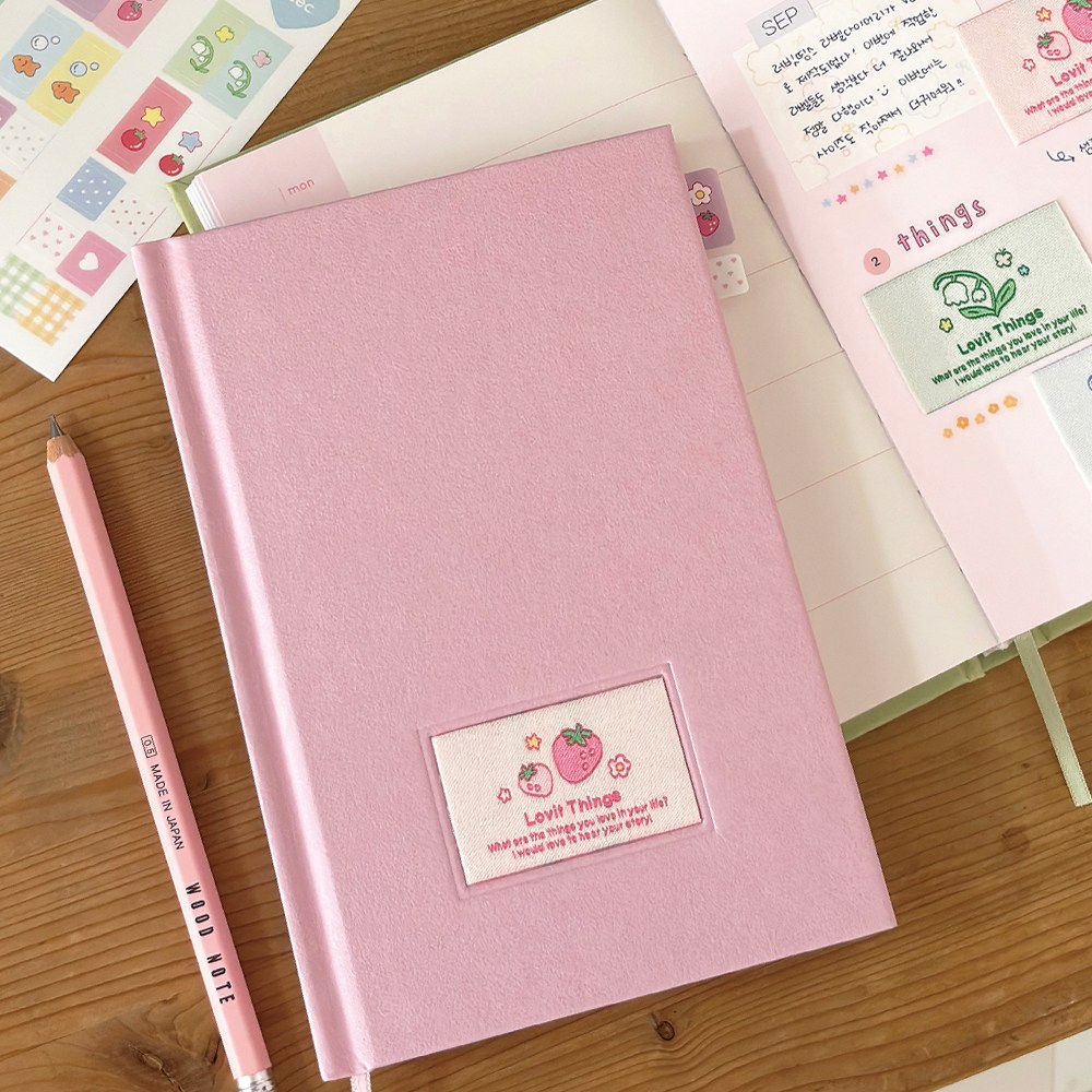 2026 러빗띵스 라벨 다이어리 스티커 세트 위클리 먼슬리 일기장 26년 업무용 회사 다이어리 플래너 14,990원