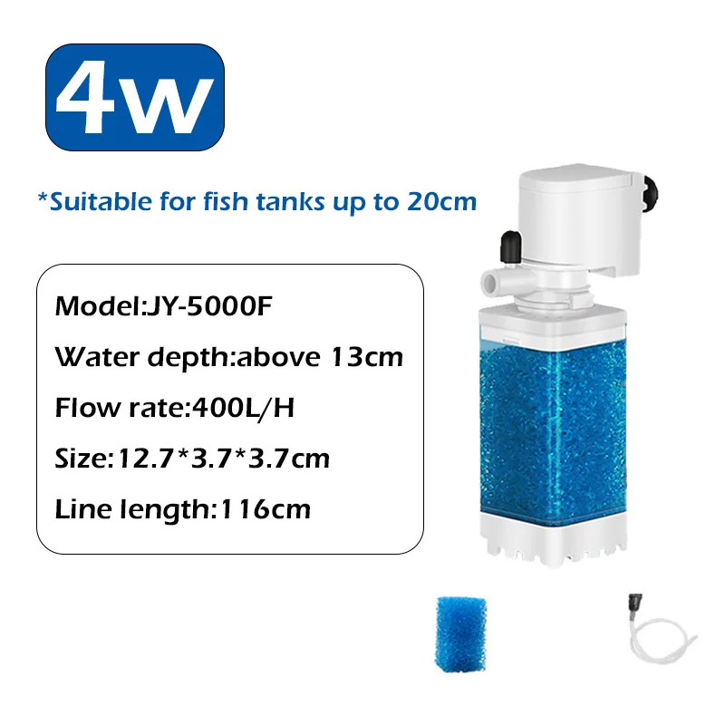 6in1 수족관 필터 펌프 어항 수중 무소음 공기 산소 에어레이터 내부 워터 에어 웨이브 메이커 220v 17,400원