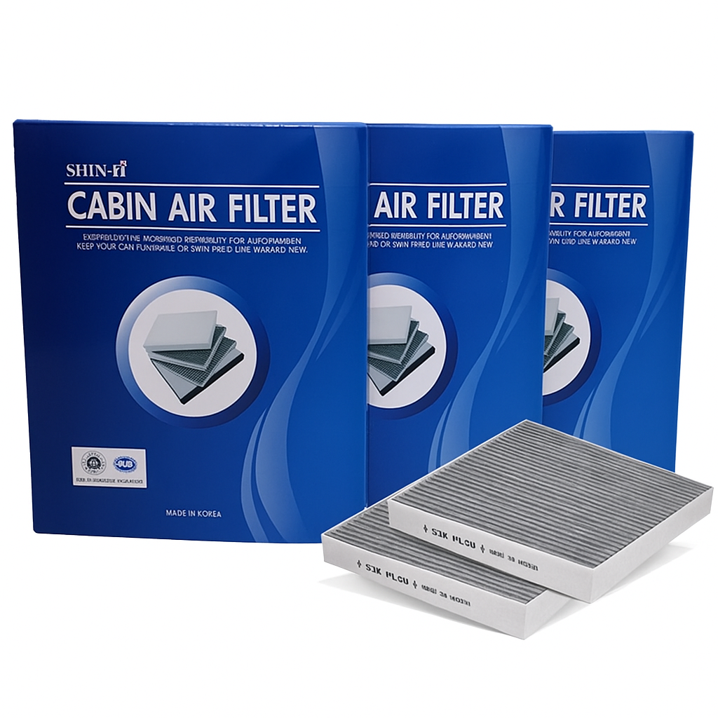 신아 자동차 에어컨 활성탄필터 (대우,삼성,쌍용), 3개, 스파크(~2012) 15,000원