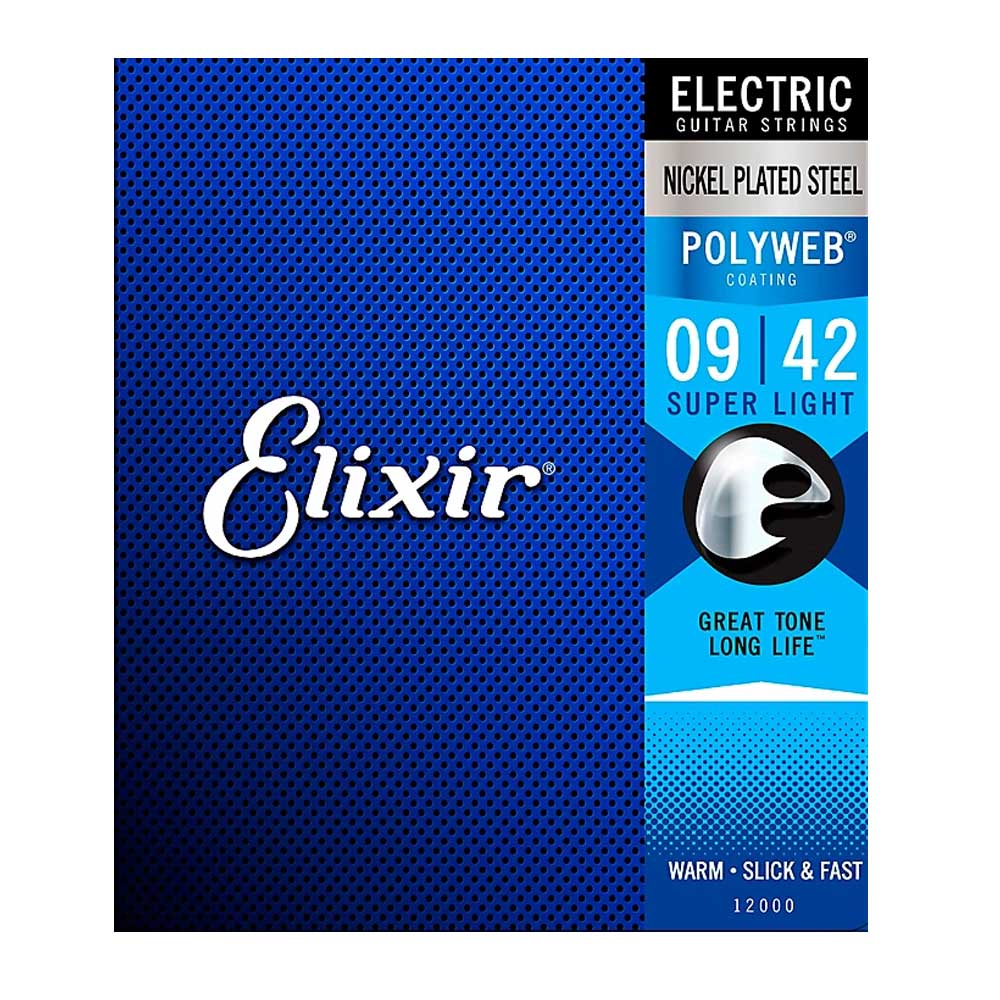 어니볼 다다리오 엘릭서 펜더 일렉줄 일렉기타줄 외제줄, 엘릭서 폴리웹 일렉스트링 942, 단일색상, 1개 23,000원