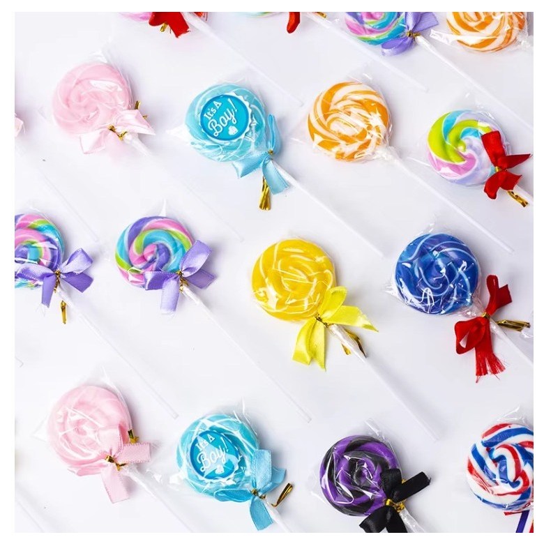 리본 롤리팝 고급 수제캔디 대용량 24입, 1개, 288g 14,900원