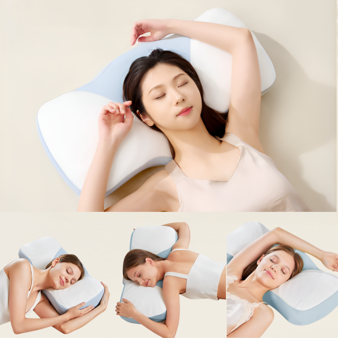 월드판다 옆으로 자는 베개 옆잠 어깨편한 높은 경추베개 귀눌림 방지, 1개, 퍼플 35,900원