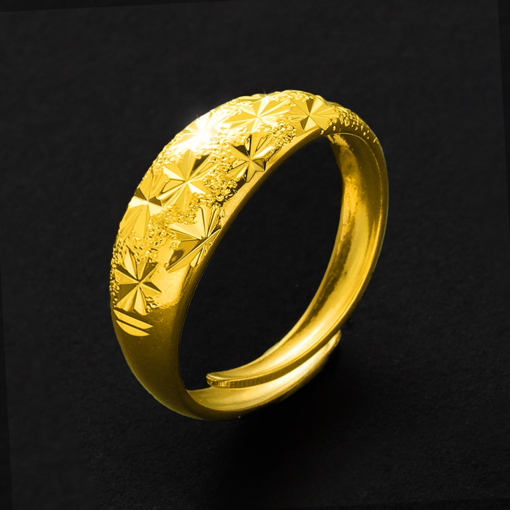 남성 18k압축도금 변색없는 반지 빅사이즈 조절가능 라운드어스 9,800원