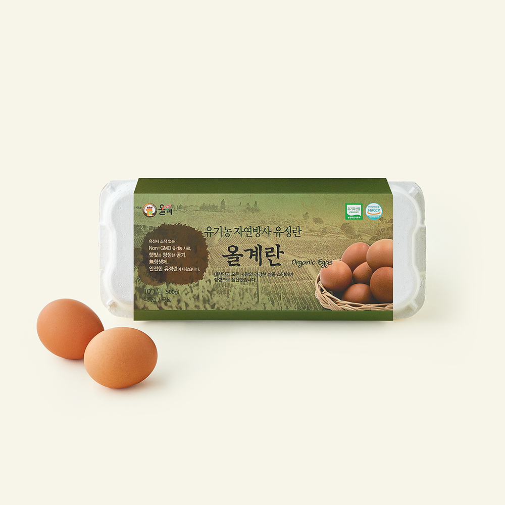 [로켓프레시] 올계 유기축산물 인증 자연방사 유정란 10,810원