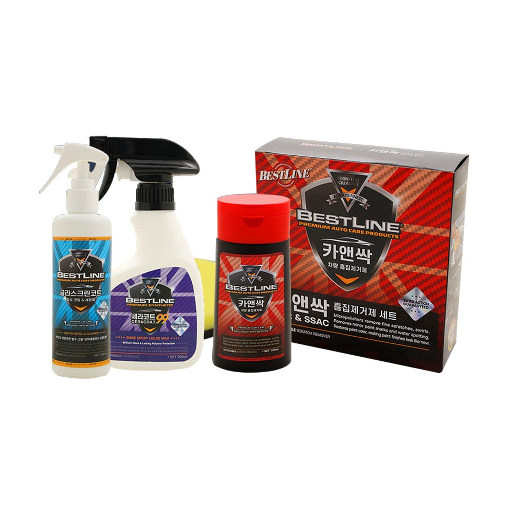 카앤싹 5종세트 발수코팅제 유막 유리막 셀프세차 차량용 39,800원