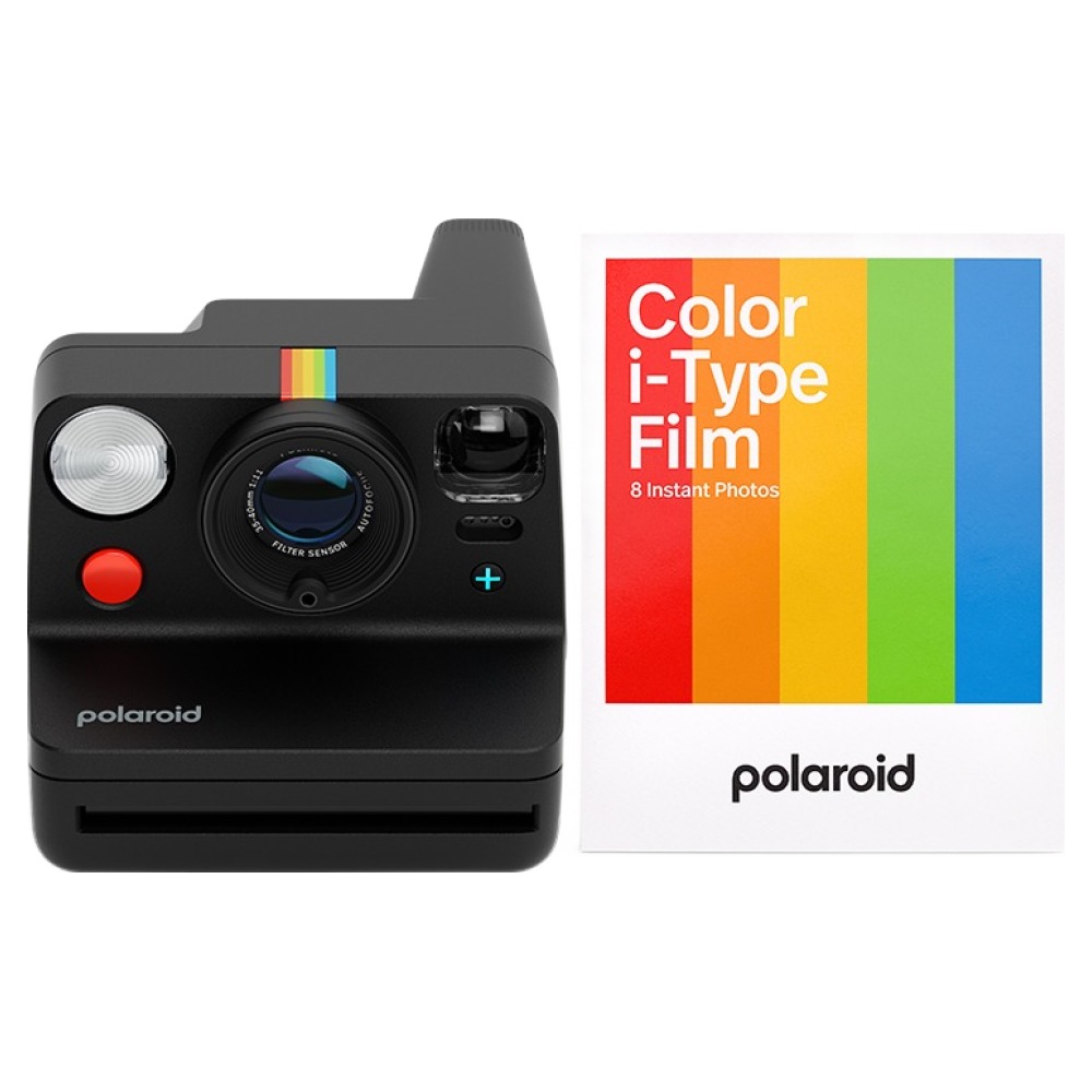 폴라로이드 나우 플러스 즉석카메라 3세대 블랙 + i Type 컬러 필름 8p 세트 287,400원