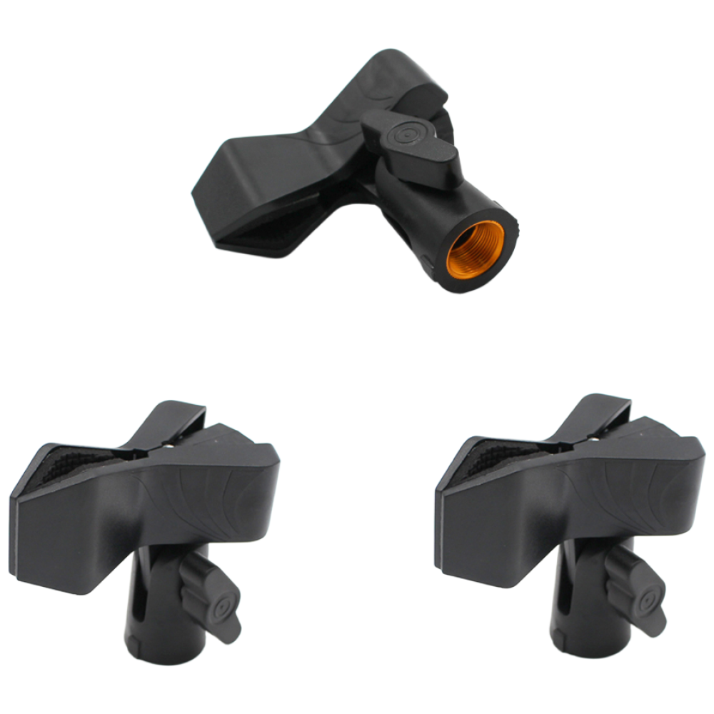 [디보이스] M-12/3개 1세트/집게형/대구경/마이크/홀더 11,000원