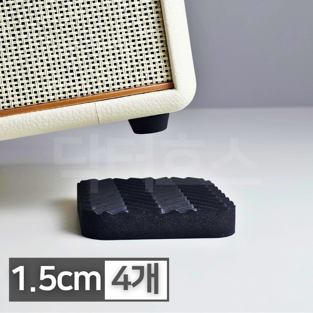 스피커 스탠드 받침대 거치대 오디오랙 우퍼 다이 하이파이스테이 앰프 오디오 선반 고무발 3,900원