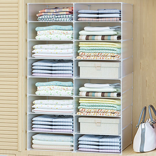 플레노 옷장정리함 수납 트레이 리빙박스 대형 가로1칸 x 세로4칸 62,900원