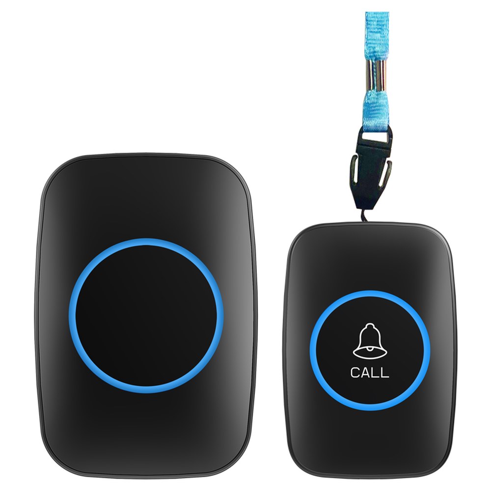 CACAZI 노인용 방수 패닉 버튼 SOS 알람, 무선 간병인 호출기, 환자용 낙상 경보, 긴급 호출 23,300원