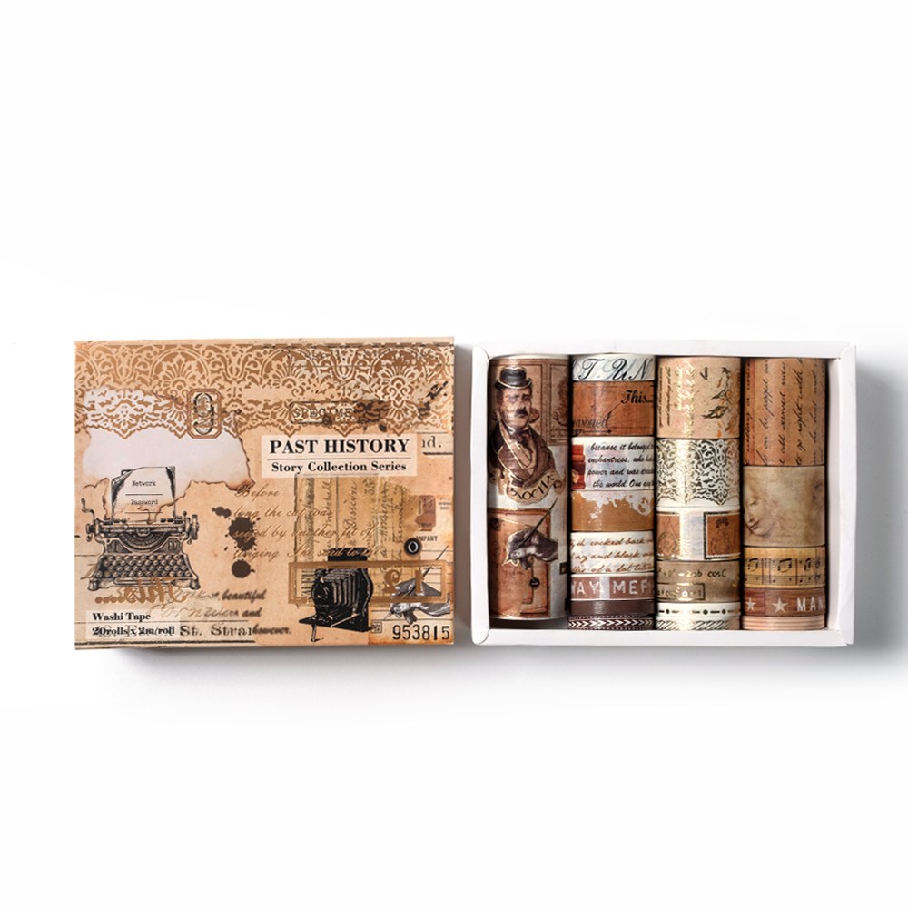 빈티지 마스킹 테이프 B 타입 세트 (Vintage masking tape B type set), 1개 11,000원