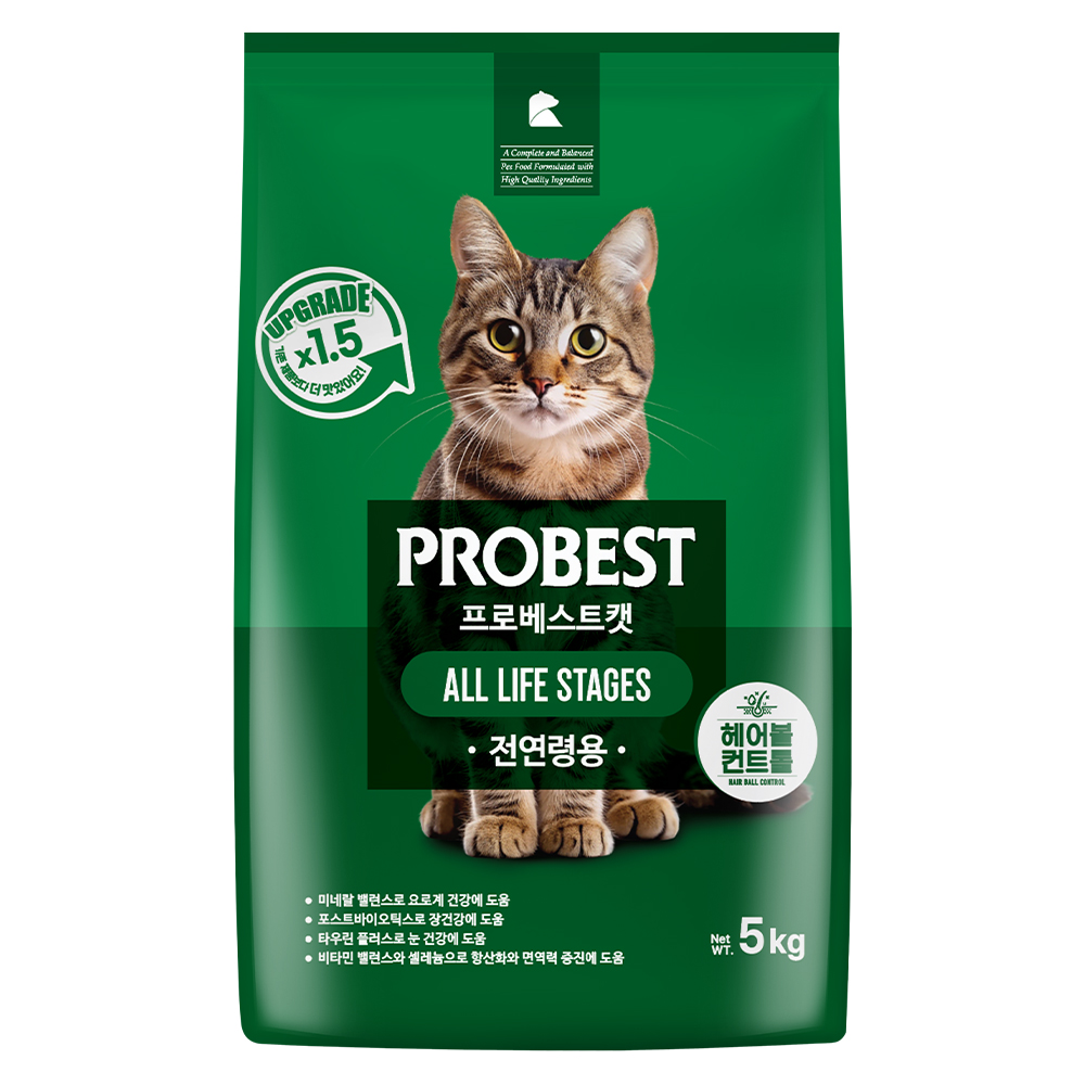 프로베스트 고양이 그린 전연령 기능성 사료 17,900원
