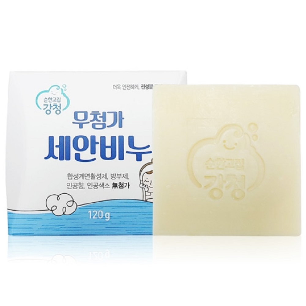 강청 화학성분없는 무첨가 세안비누 식물성 고체비누 목욕비누 29,400원