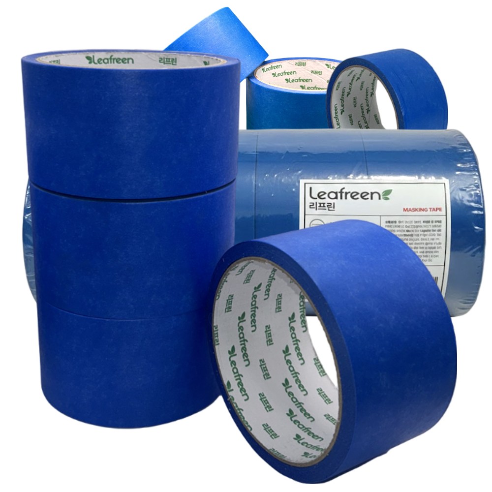 리프린 폭 넓은 도장 커버링 보양 종이 마스킹 테이프 50mm X 20m, 4개 14,990원