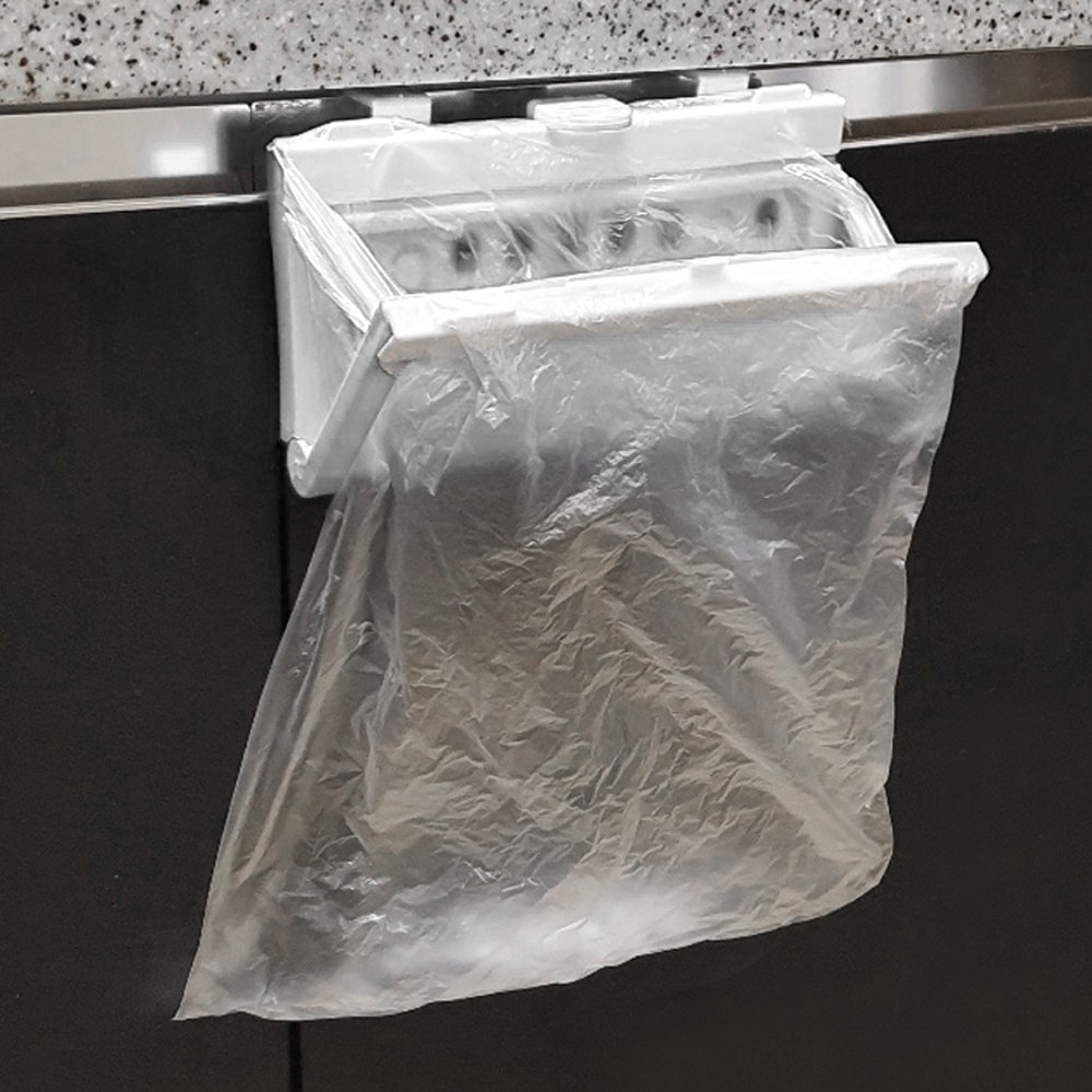 본라이프 다용도 음식물 쓰레기통 쓰레기봉지 홀더 악취차단 봉투클립 분리수거 봉투거치대 봉투걸이 씽크대 걸이형 쓰레기봉투 밀폐 벽걸이 휴지통 비닐봉지걸이 싱크대걸이 쓰레기홀더, 1개 13,000원