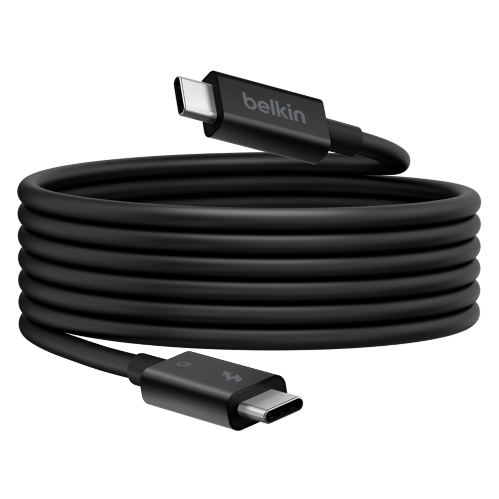 벨킨 C타입-C타입 Connect 썬더볼트 5 240W 80Gbps 초고속 케이블 INZ005qc1MBK, 1m, 블랙, 1개 59,900원