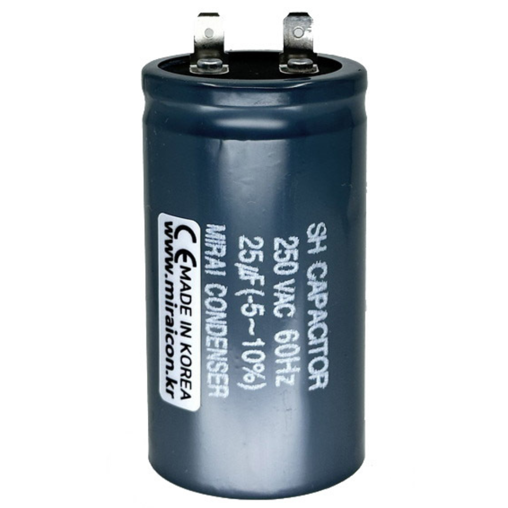 250V 250VAC 25uF 국산 콘덴서 전동기 모터 기동 런닝 커패시터 캐패시터 알루미늄캔타입 7,660원
