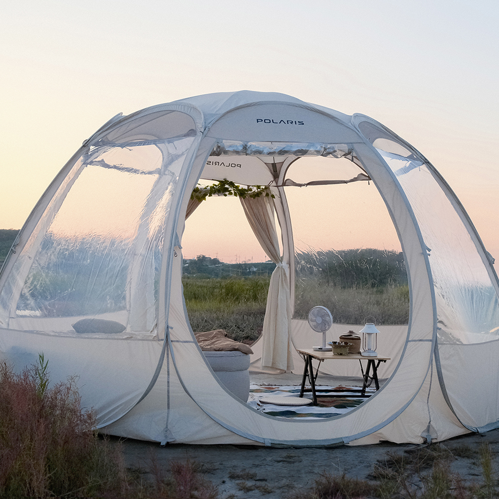 폴라리스캠프 P1 TPU 팝업쉘터 투명 동계 원터치텐트 347,000원